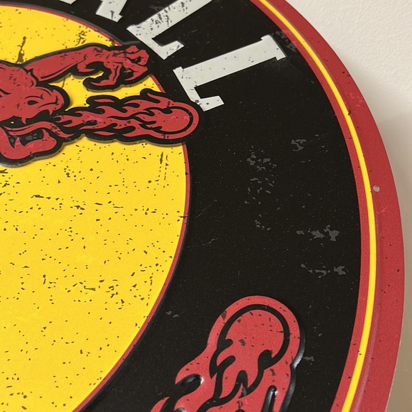 New Metal FireBall Sign - Picture 5 of 11